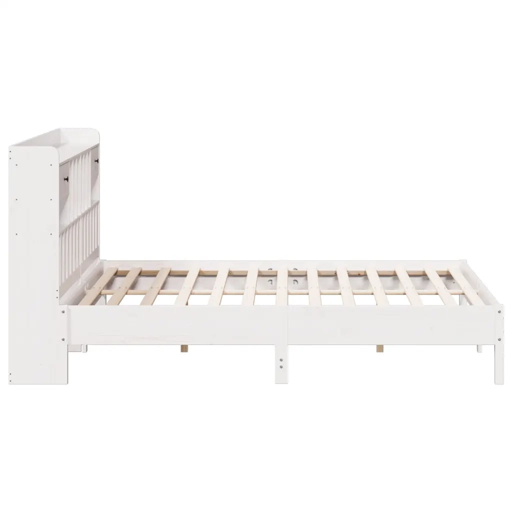 Giroletto con Libreria senza Materasso 180x200 cm in Legno Pino 3322901