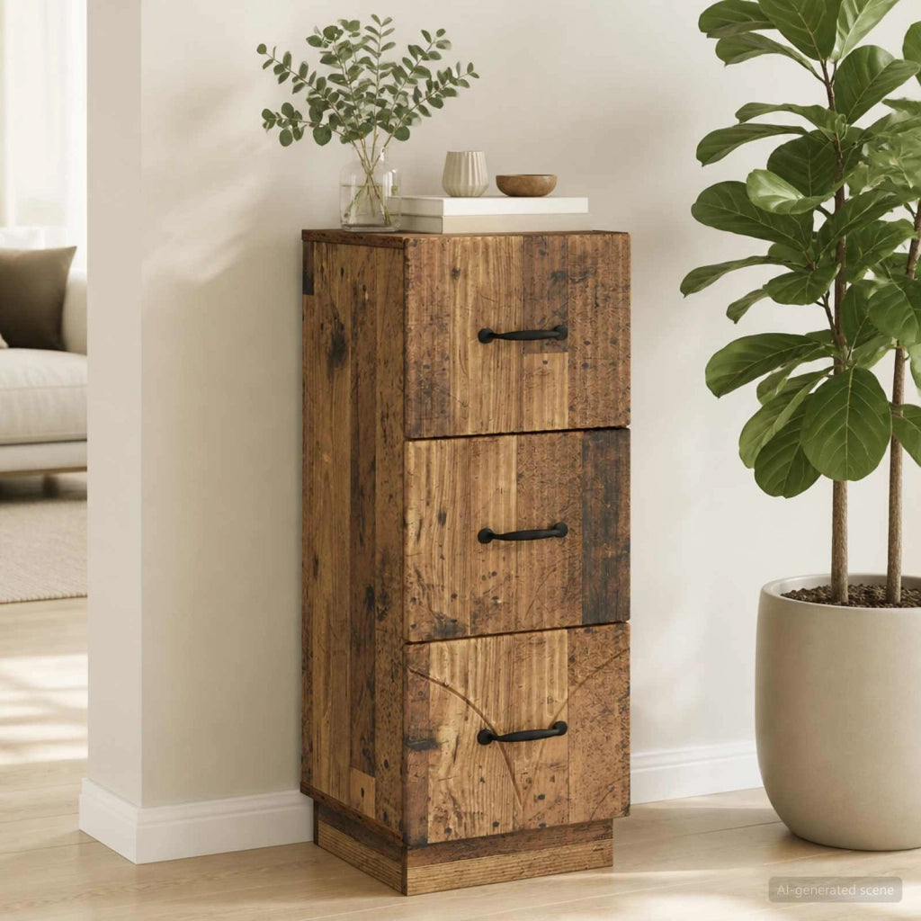 Mobile con Cassetti 33 x 34,5 x 87 cm Legno ingegnerizzato 895313