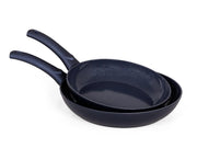 Set 2 Padelle Antiaderente ad Induzione Ocean Fondo Ceramico 24 + 28 cm