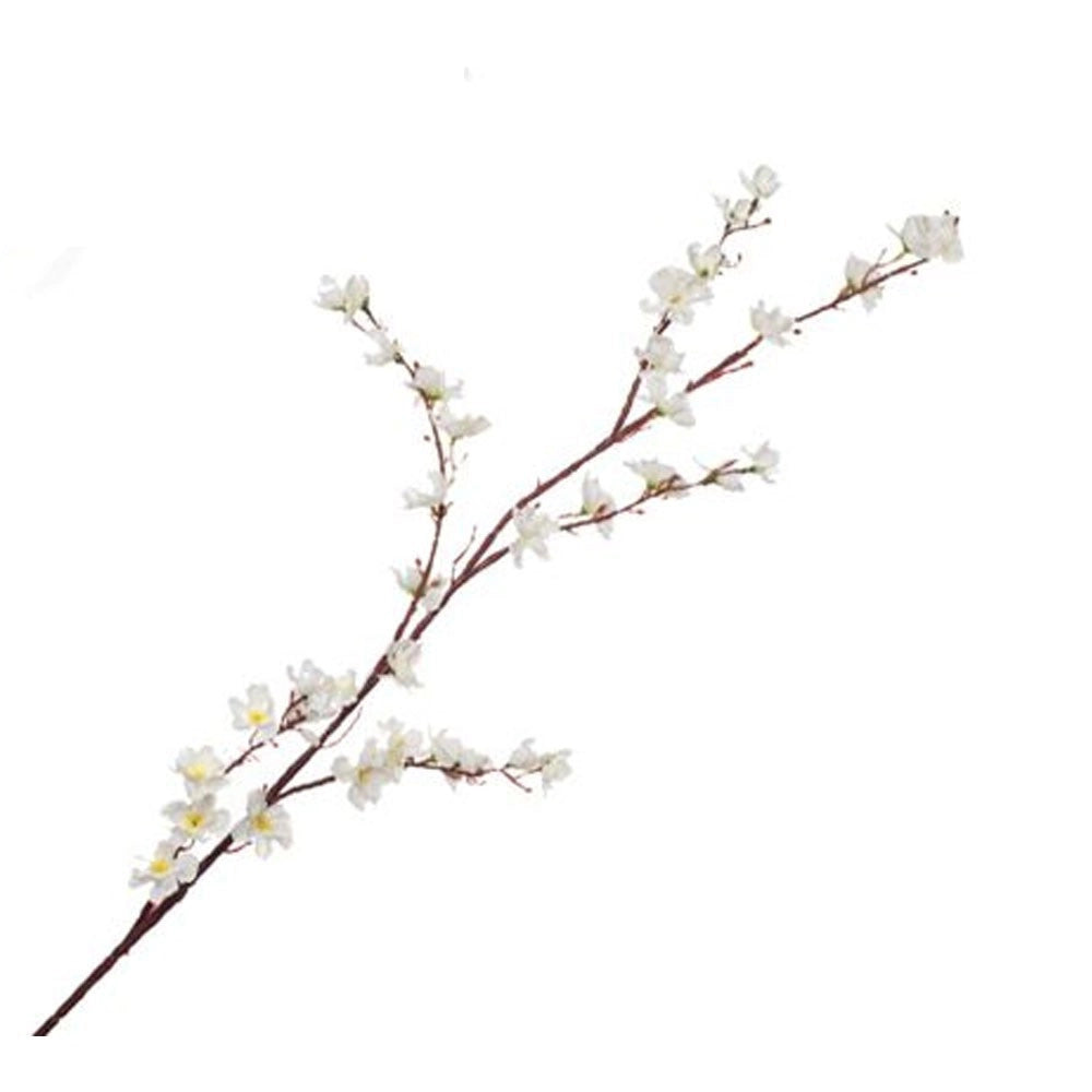 Trade Shop - Fiori Di Pesco Finti Artificiali Primavera Decorazione Interno Esterno 100 Cm -