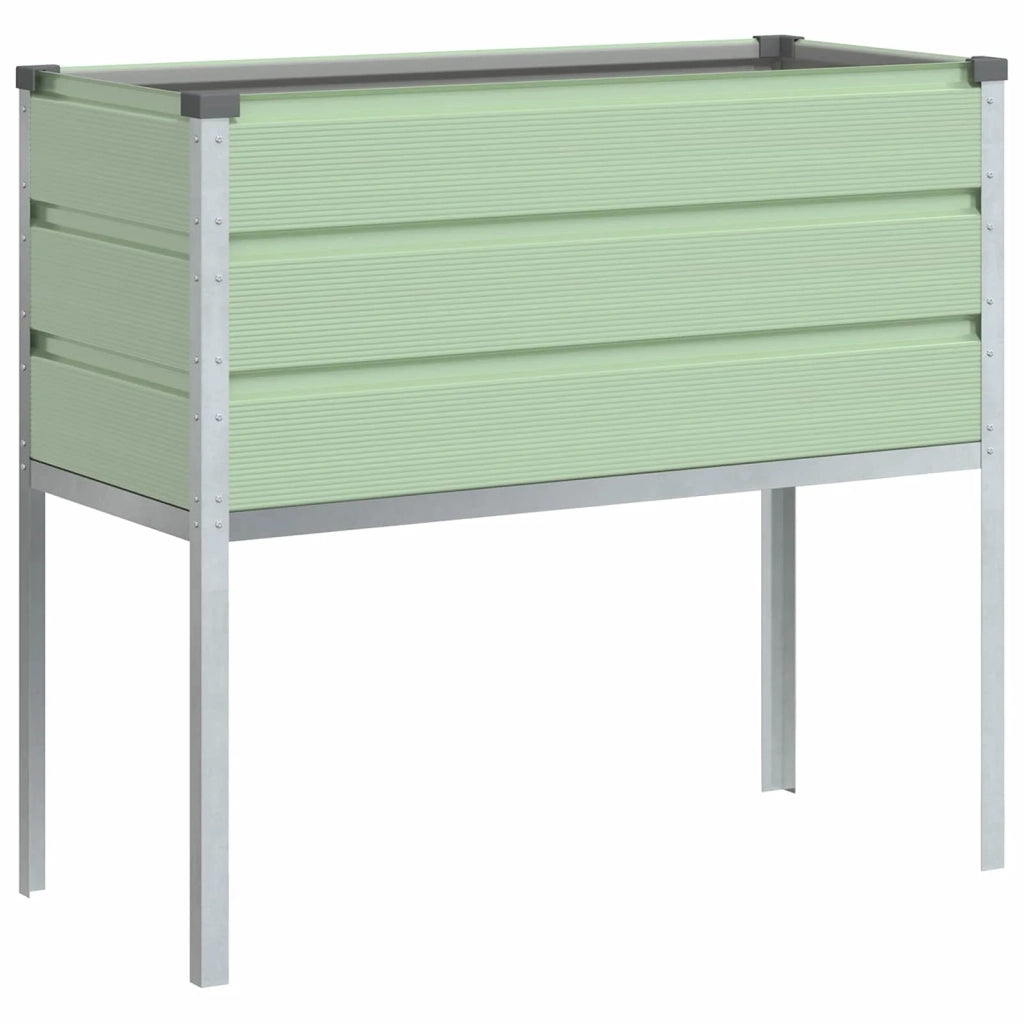 Fioriera Verde Pastello 100 x 45 x 90 cm Acciaio zincato 42018282