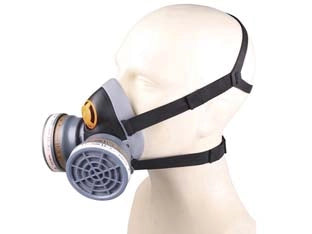 MASCHERA M6400 JUPITER IN POLIPROPILENE E TERMOPLASTICA C/FILTRI  taglia M/L    DELTAPLUS