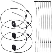 Pen lanyard anti-verlies per 10 pezzi con chiusura per clipboard e catena per pen, stilografica e penna.