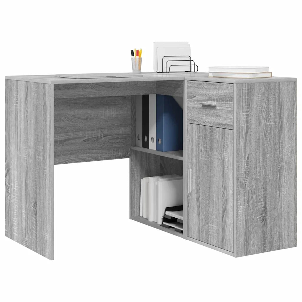 Scrivania ad angolo con cassetto Grigio Sonoma 102 x 88 x 75 cm 3337278