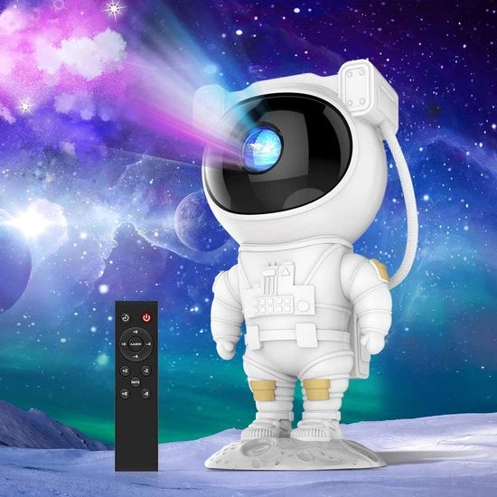 Proiettore con telecomando e timer - Lampada da notte per bambini con stelline - Regalo ideale per compleanni e natalizi per bambini piccoli.