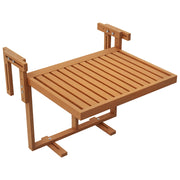 Tavolo pieghevole da esterno ¨C Zephmum ¨C Teak 68x65x55 cm