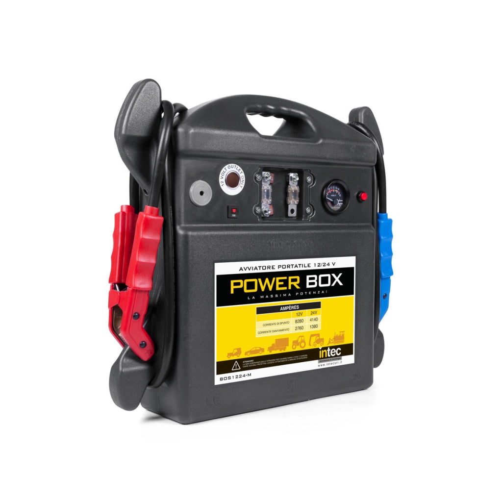 Avviatore jump starter batterie AGM 12/24V BOS1224-M 2760/1380A