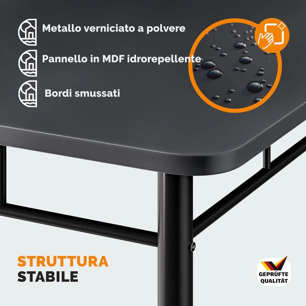 ® Gruppo di Sedute Leo Set 5 Pezzi Tavolo da Pranzo con 4 Sedie Set di Mobili per Sala Cucina Soggiorno Salotto Set da Pranzo Tavoli Sedia