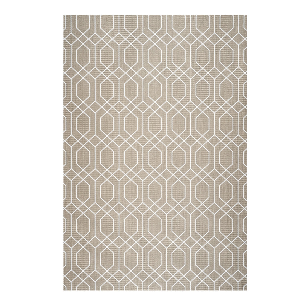 Tappeto vinilico di alta qualità sabbia-bianco nordico 60x200
