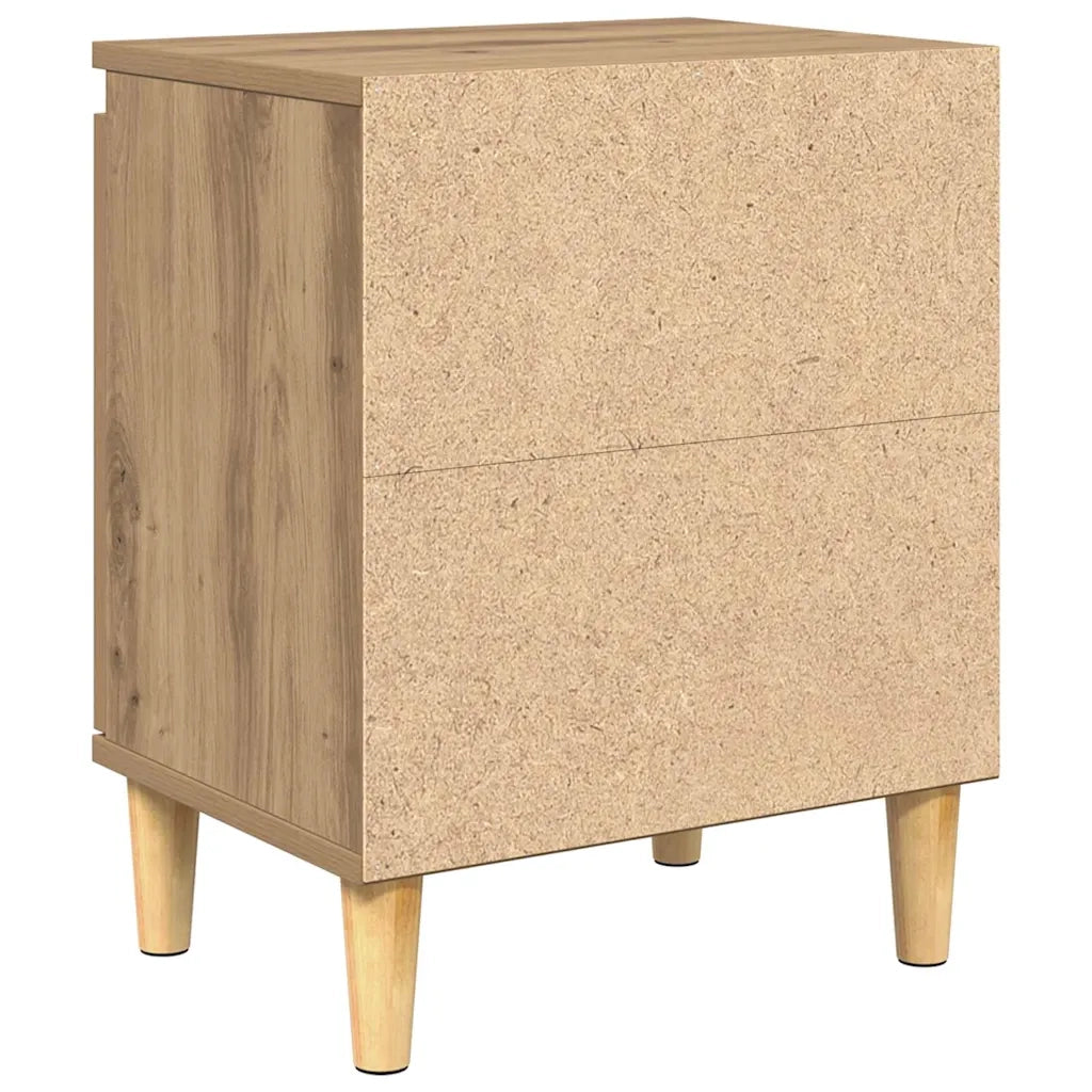Armadio da Notte Rovere artigianale 40 x 30 x 50 cm 875105