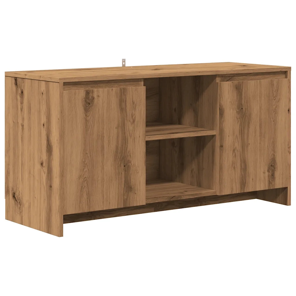 Mobile TV Rovere Artigianale 102x37,5x52,5 cm Legno Multistrato