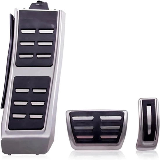 Pedali in acciaio inossidabile per Audi A4 B8, S4, RS4, A5, S5, RS5, Q3, Q5, 8R, SQ5, A6, S6, C7, A7, A8, S7, S8 e A8L, inclusi pedali freno, acceleratore e pedali piede.