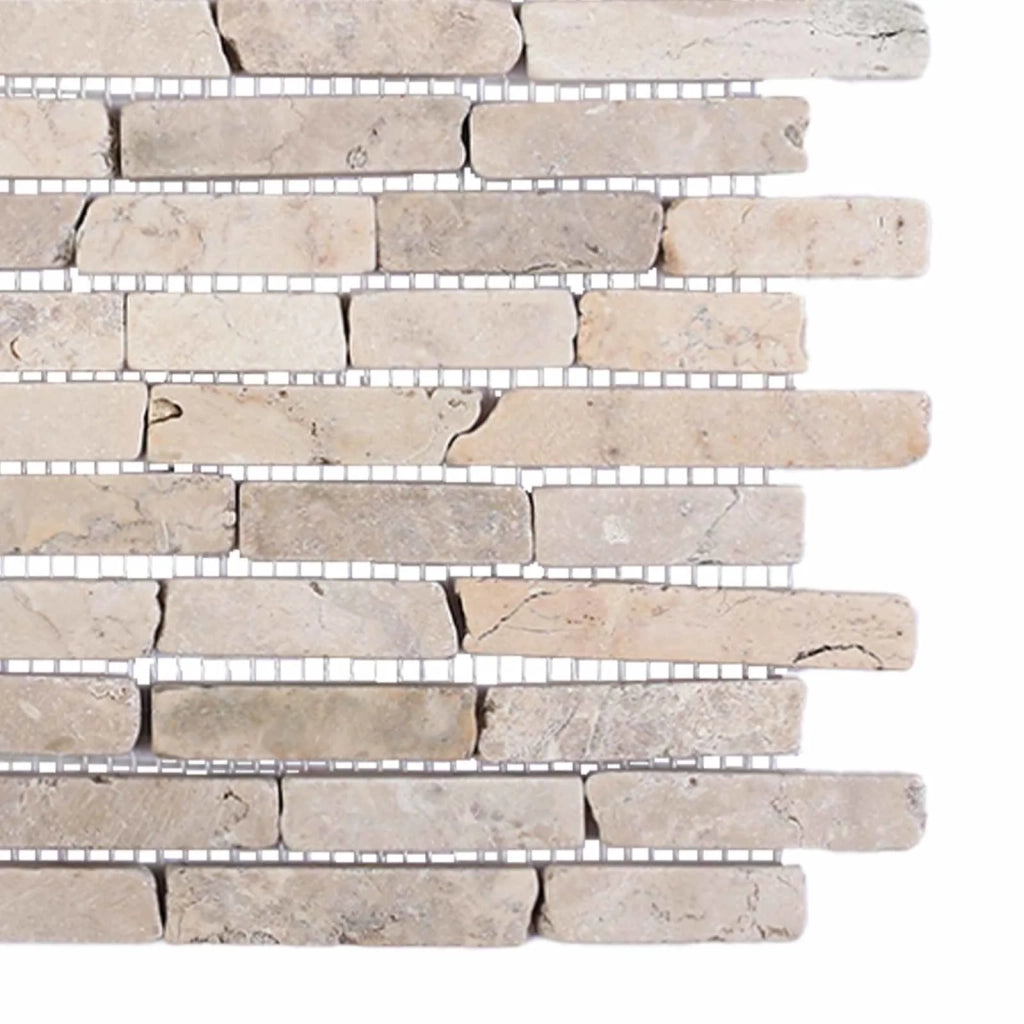 Piastrelle Mosaico Crema 30 x 30 cm Marmo 42033523