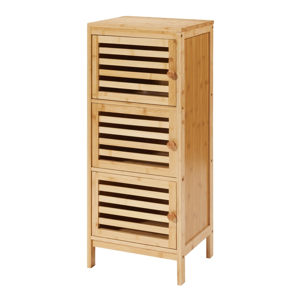 Mobiletto/scaffale portaoggetti 82 x 33 x 27 cm bambù naturale 03_0008867