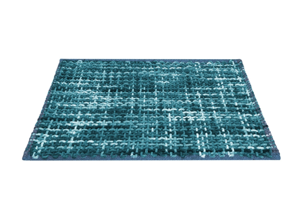 Tappeto Bagno Doccia Antiscivolo In Microfibra Super Assorbente Plot - 40x60 - Acqua