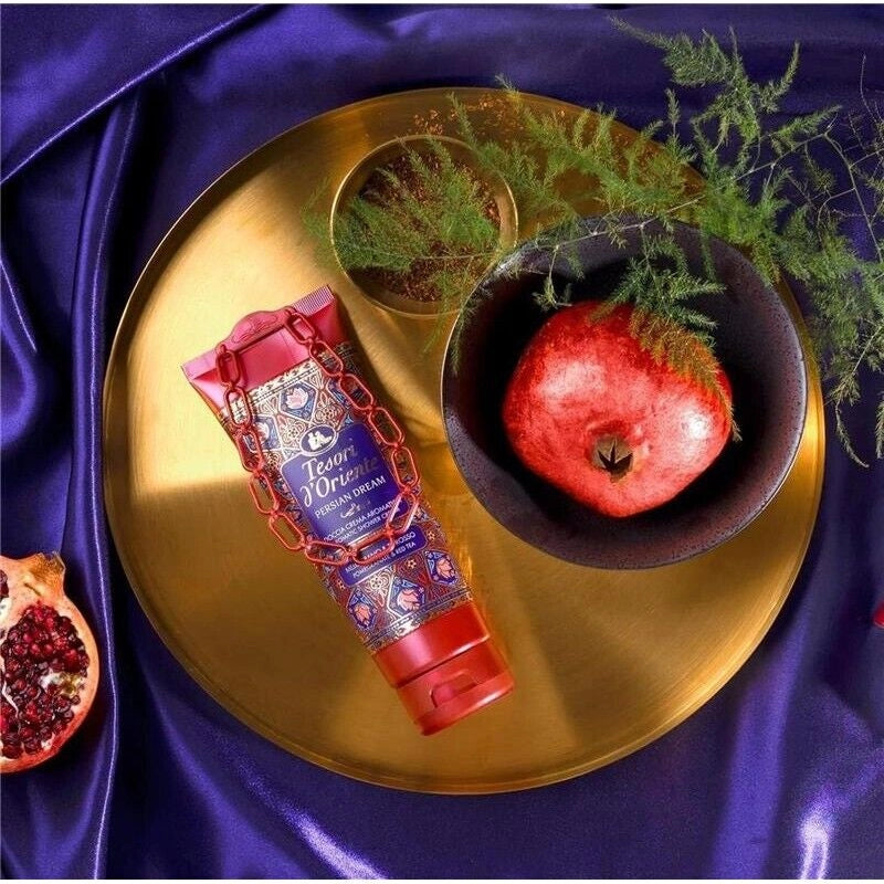 TESORI D'ORIENTE DOCCIA CREMA AROMATICA PERSIAN DREAM MELOGRANO & TE' ROSSO 250 ML