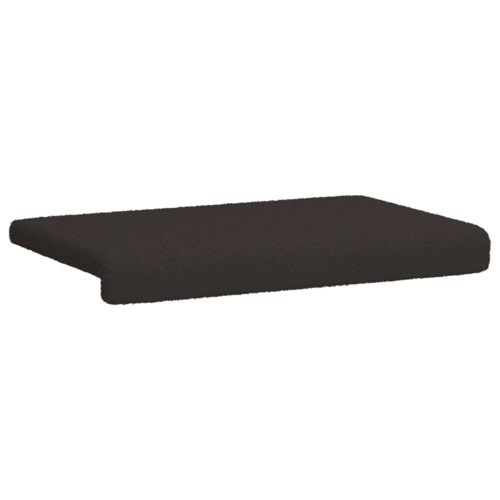 Cuscino per panchina Tessuto Sherpa Nero Profondità 35 cm 42043230