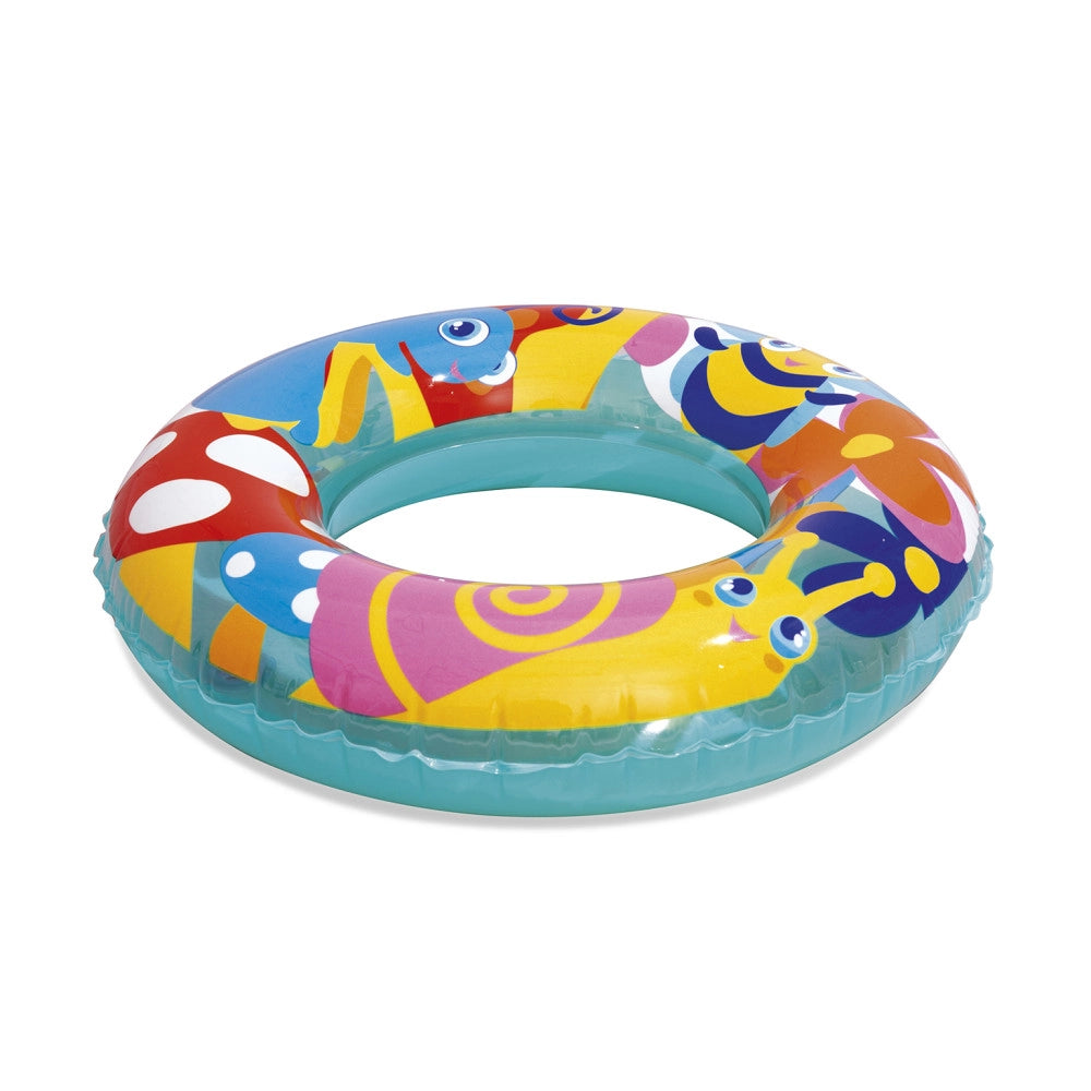 Trade Shop - Salvagente Gonfiabile Designer A Fantasia 56cm Bambini 3 Modelli Assortiti 36013 -