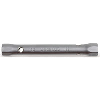 Beta chiavi a tubo doppie esagonali serie leggera cromate satinate mm 10x11 935