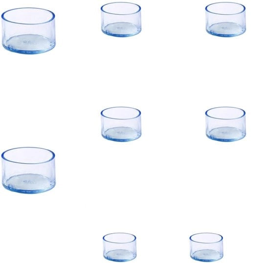 Copriprotettori per gambe di tavolo 24 pezzi - Antiscivolo - Impròof all'acqua - Silicone - Rondi - Adatti per diametri 14-45mm - Copertura per gambe di tavolo