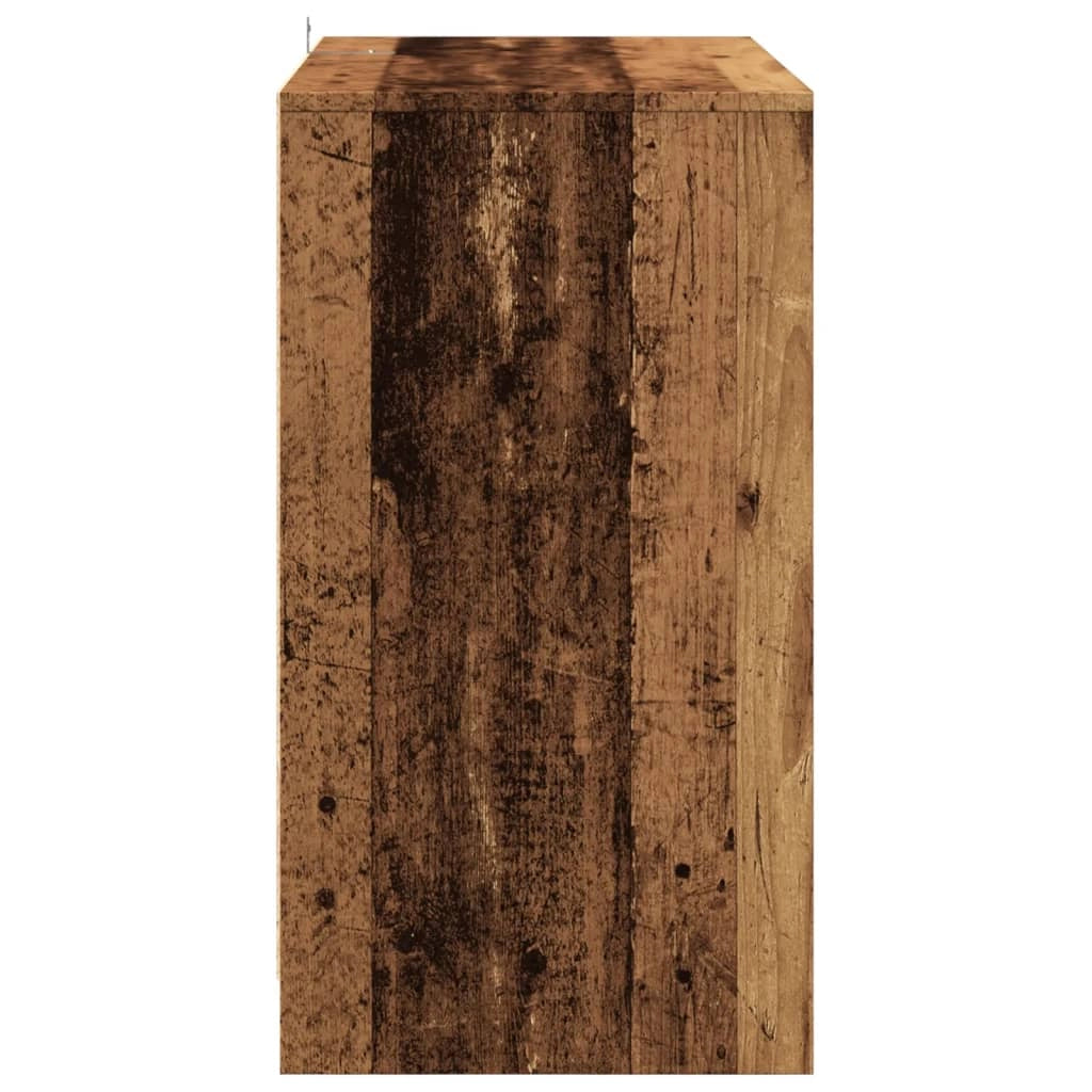 Buffet credenza cassettiera armadio mobile contenitore organizer cucina soggiorno salotto legno vecchio 70 x 41 x 75 cm legno ingegnerizzato marrone 02_0036610