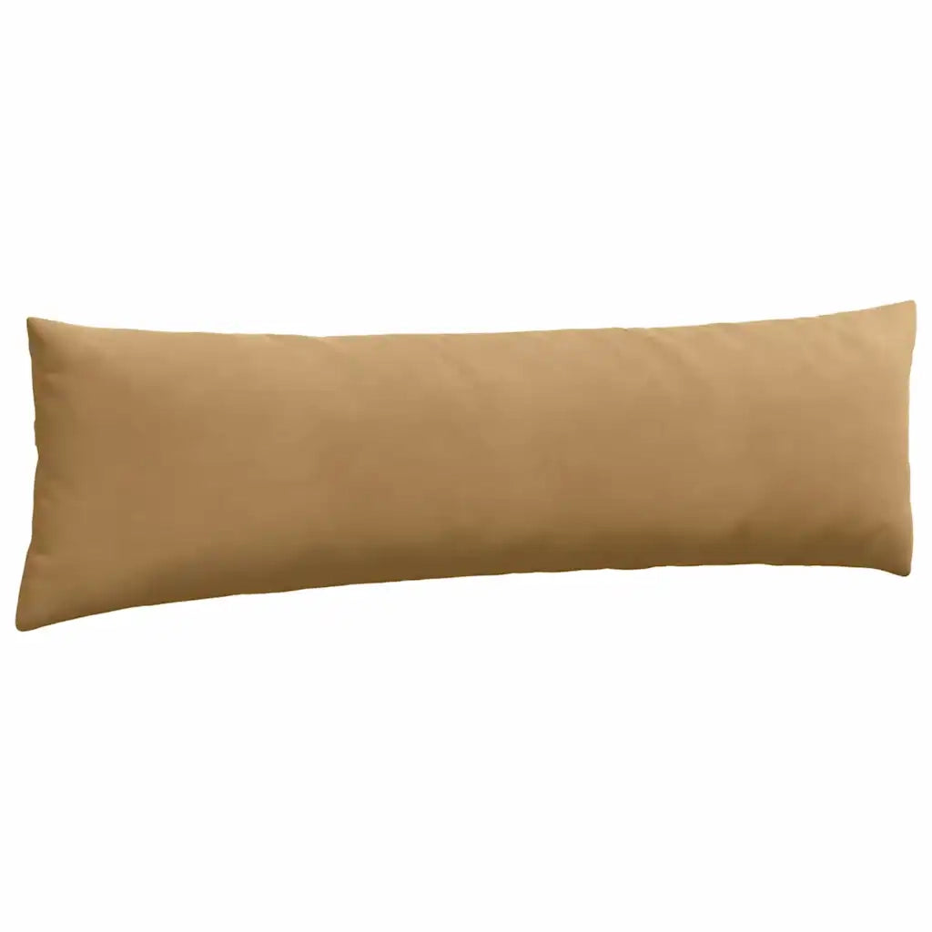 Cuscini da Divano 2 pcs Marrone 145 x 40 cm Tessuto in Cords 42013850