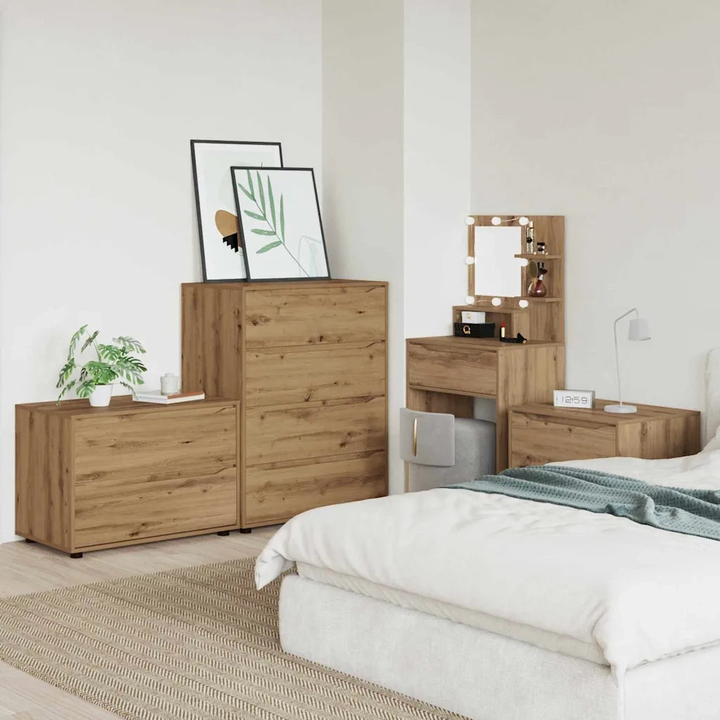 Armadio Rovere artigianale 80 x 48 x 57 cm Legno multistrato 888826