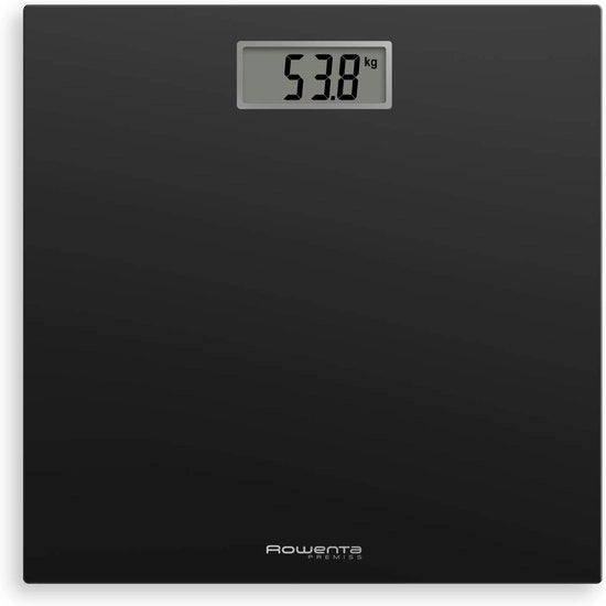 Ponderosimeter - Ponderosimeter in vetro resistente a shock 30 x 30 cm peso massimo 150 kg precisione ultradinamica a 100 g funzionalità avanzate display grande