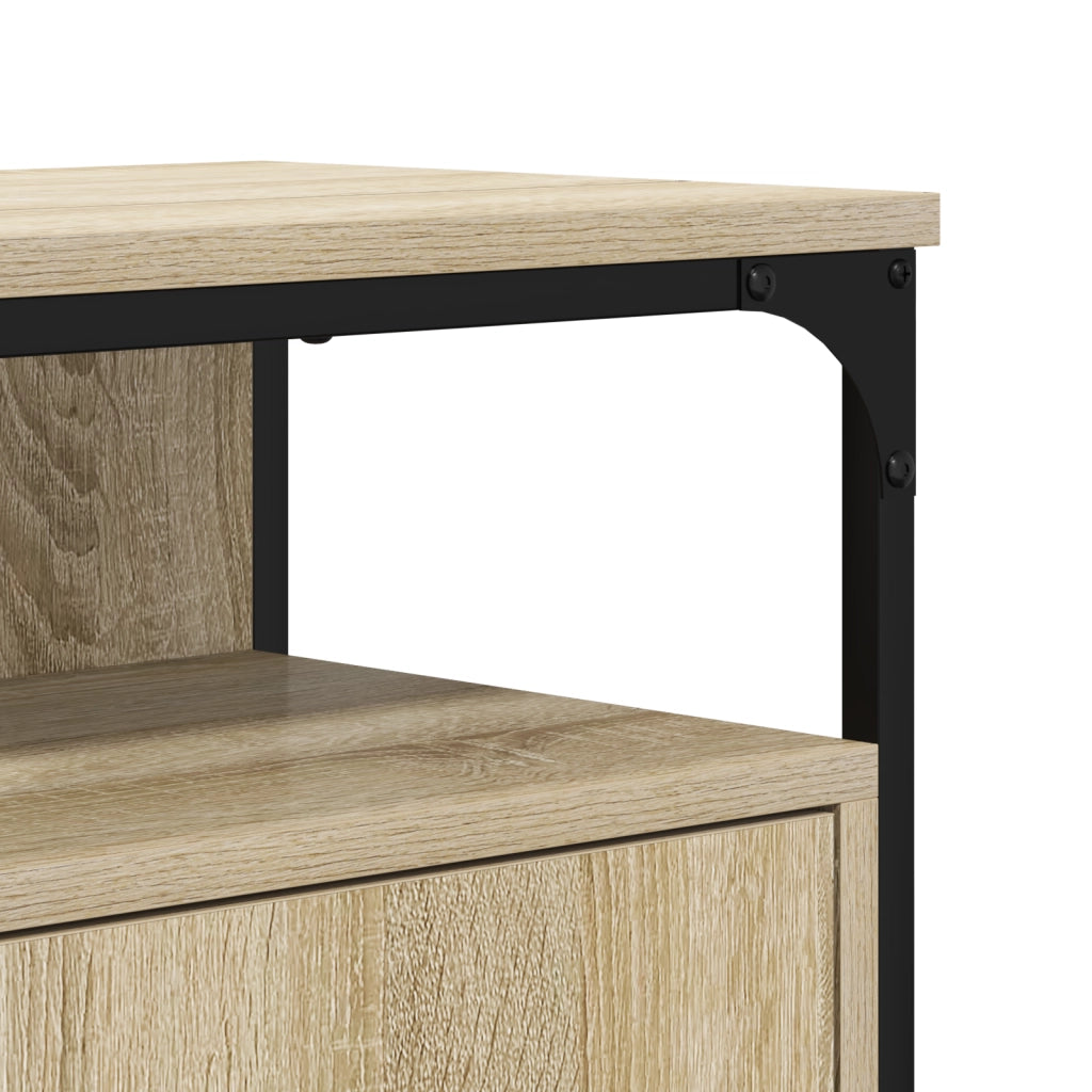 Mobile bagno  in rovere Sonoma 80x30x60 cm in legno ingegnerizzato