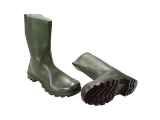 STIVALI IN PVC A TRONCHETTO- - n°47 - 1 paio