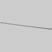 ASTA DOCCIA 1 LATO CROMATA ESTENSIBILE  Ø 22 125225     MADE IN ITALY