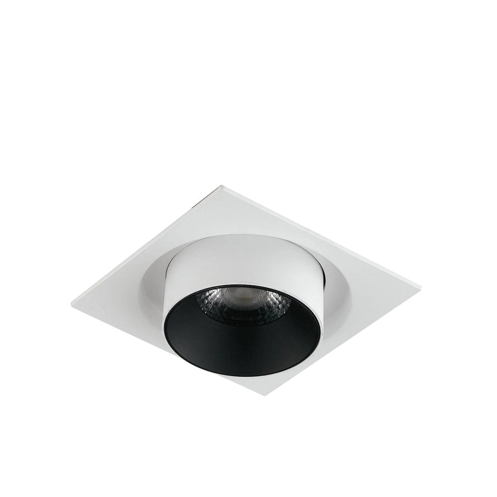 INCASSO LED OUTSIDER BIANCO IN ALLUMINIO 15W 1375LM 3000K 10X10X9,4CM INC-OUTSIDER-1X15C