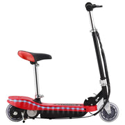 Monopattino elettrico con sedile e luce LED 120 watt rosso 02_0004608