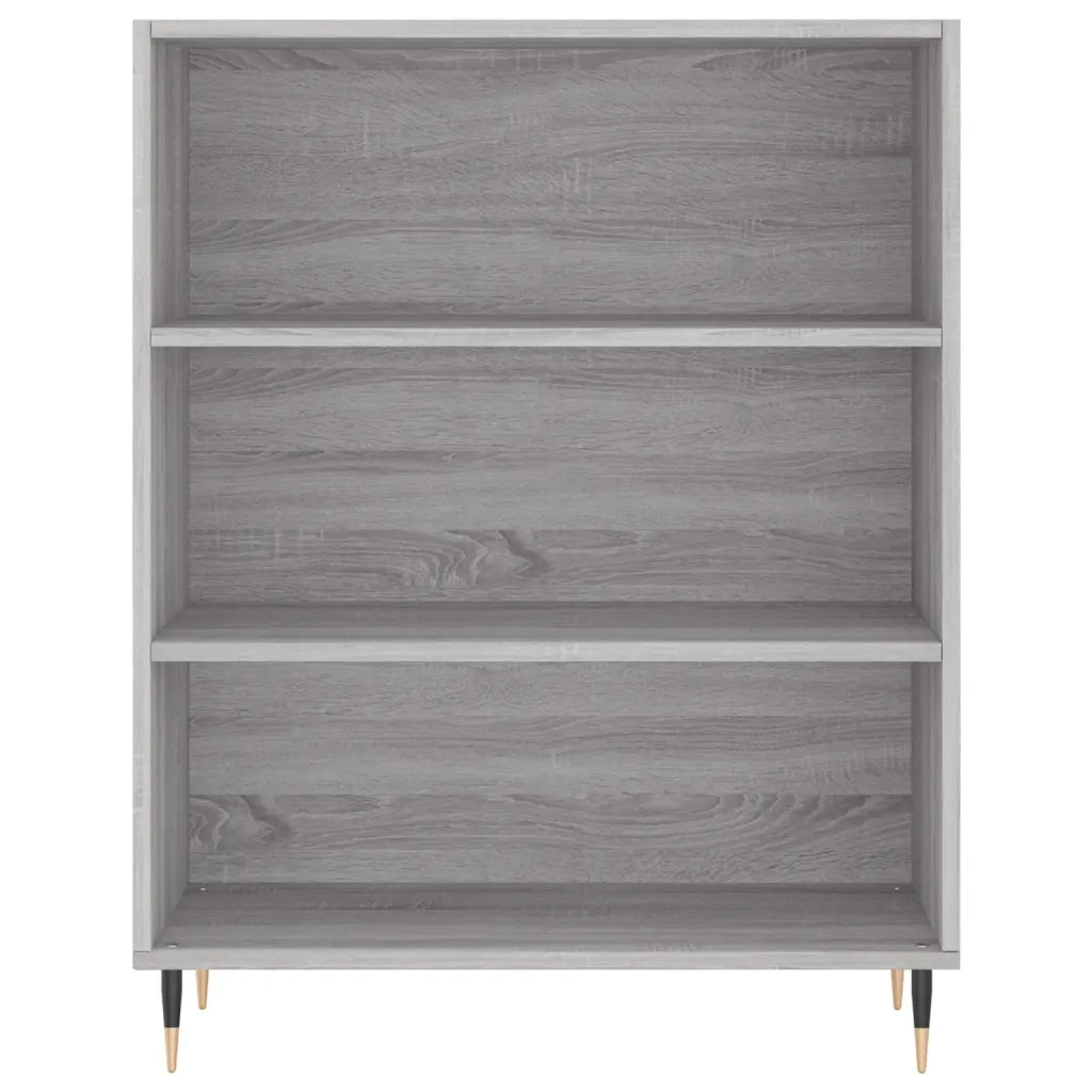 Credenza Grigio Sonoma 69,5x32,5x180 cm Legno Multistrato 3189555
