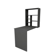Tavolo da trucco in legno "Sedir" - 90 x 59 x 74 cm - Grigio antracite