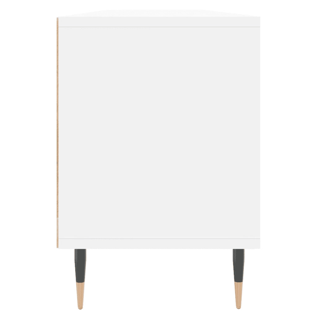 Mobile Porta TV Bianco 150x30x44,5 cm in Legno Multistrato 831260