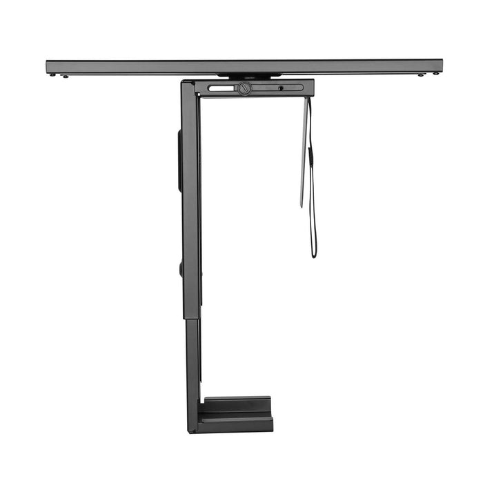 Supporto PC fisso Porta case sotto scrivania, max 10 kg, girevole a 360° con guida scorrevole