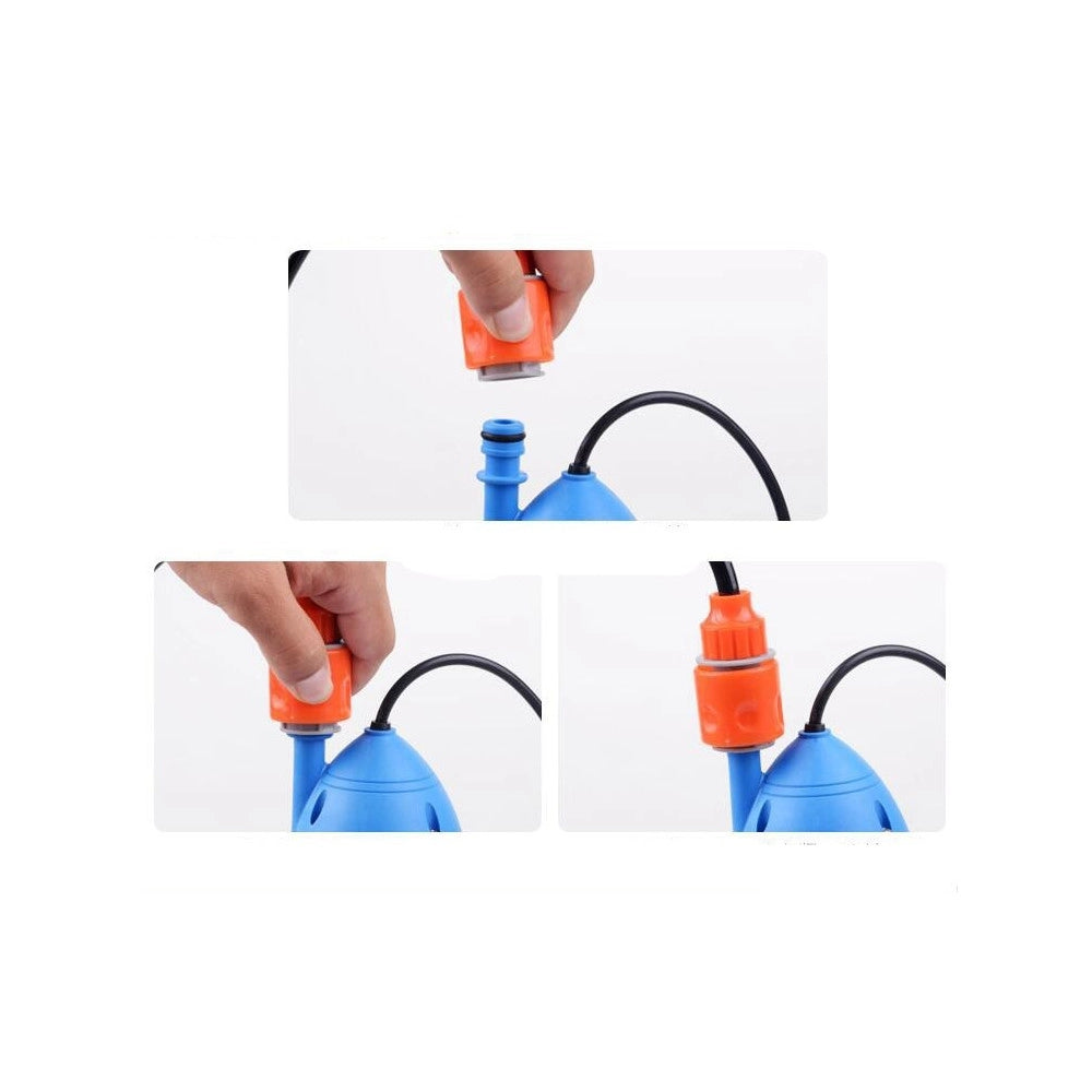 Trade Shop - Idropulitrice 12 Volt 80w Con Pistola Tubo Flessibile 3mt 4.5l/min A Immersione -
