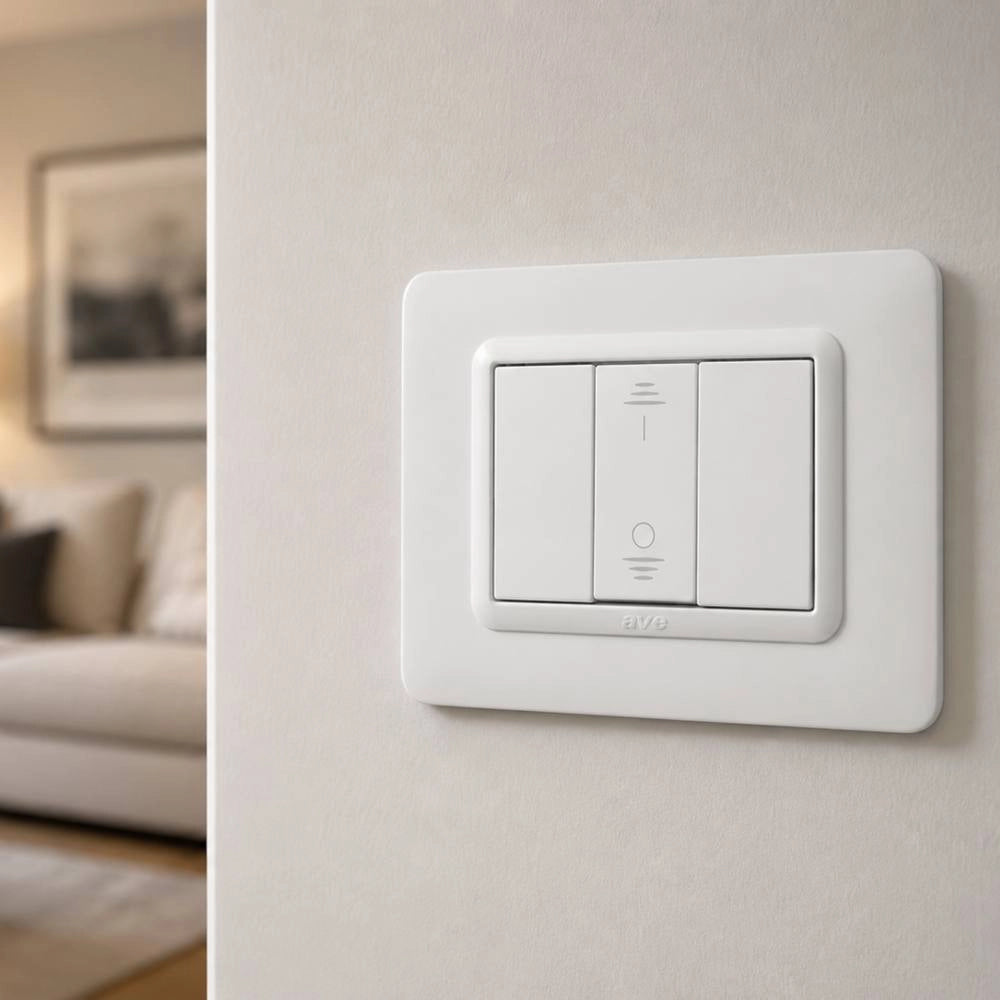 Interruttore bipolare ave domus 441010 s44 per impianti elettrici