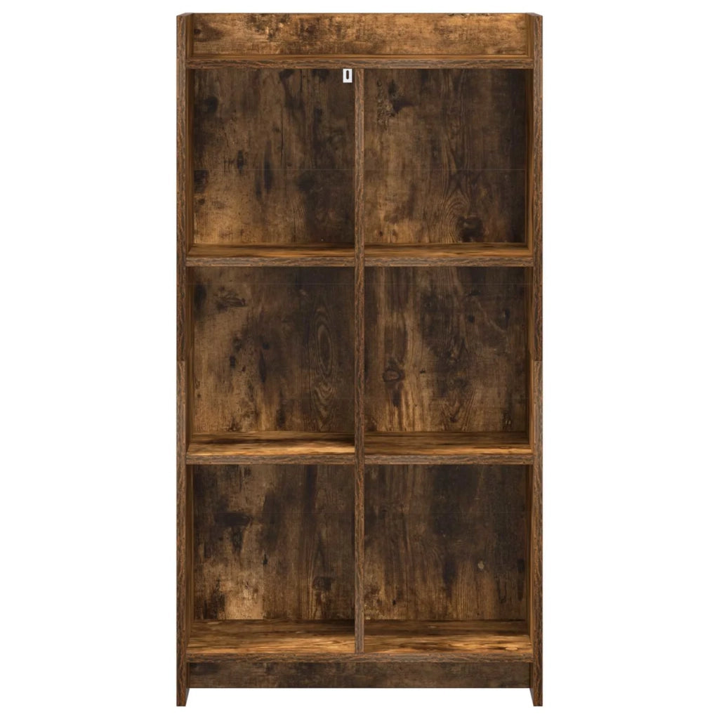 Libreria Rovere Fumo 59 x 30 x 111 cm Legno ingegnerizzato 8011287