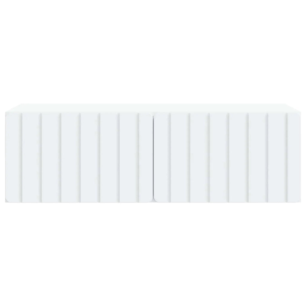 Mobile Porta TV da Muro Bianco 98 x 41 x 30 cm 898355