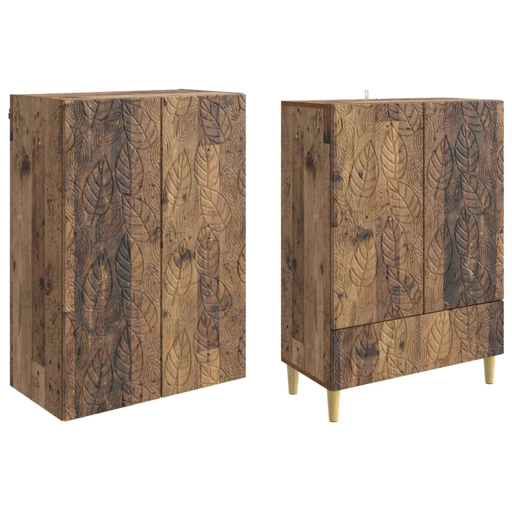 Set di armadi 2 pcs Legno antico Legno ingegnerizzato 3416698
