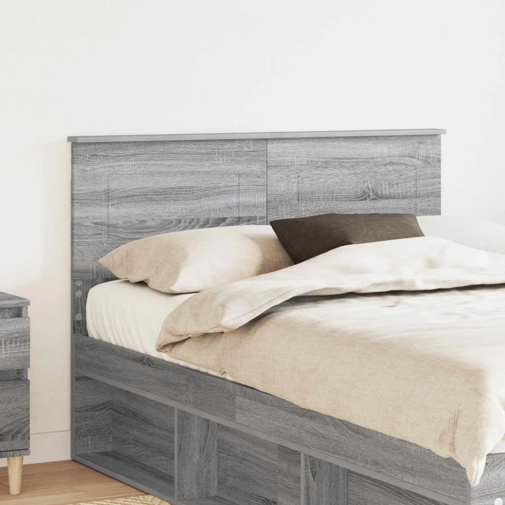 Testiera Grigio Sonoma Legno multistrato