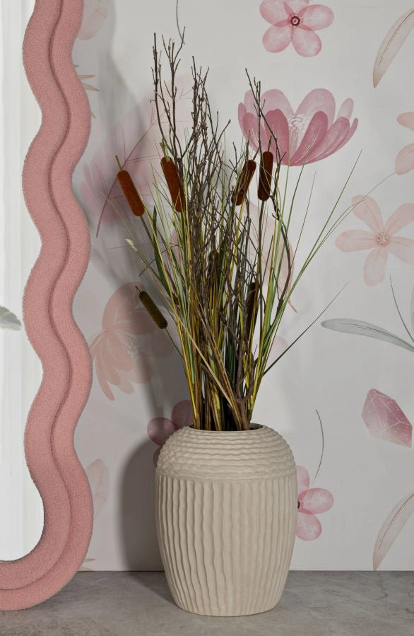 Vaso Mist Ø30x38,5 cm in Mgo Crema