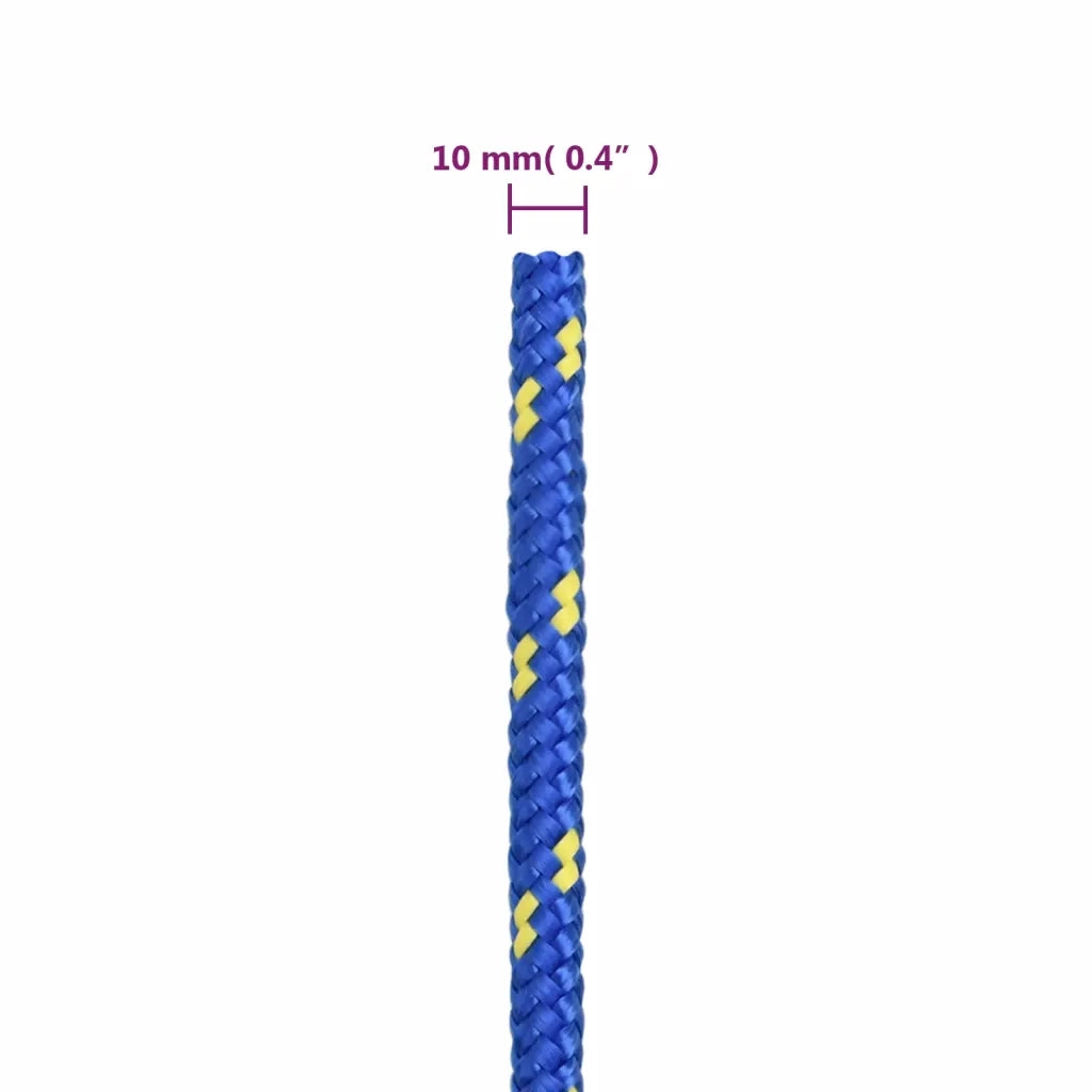 Corda Nautica Blu 10 mm 500 m in Polipropilene