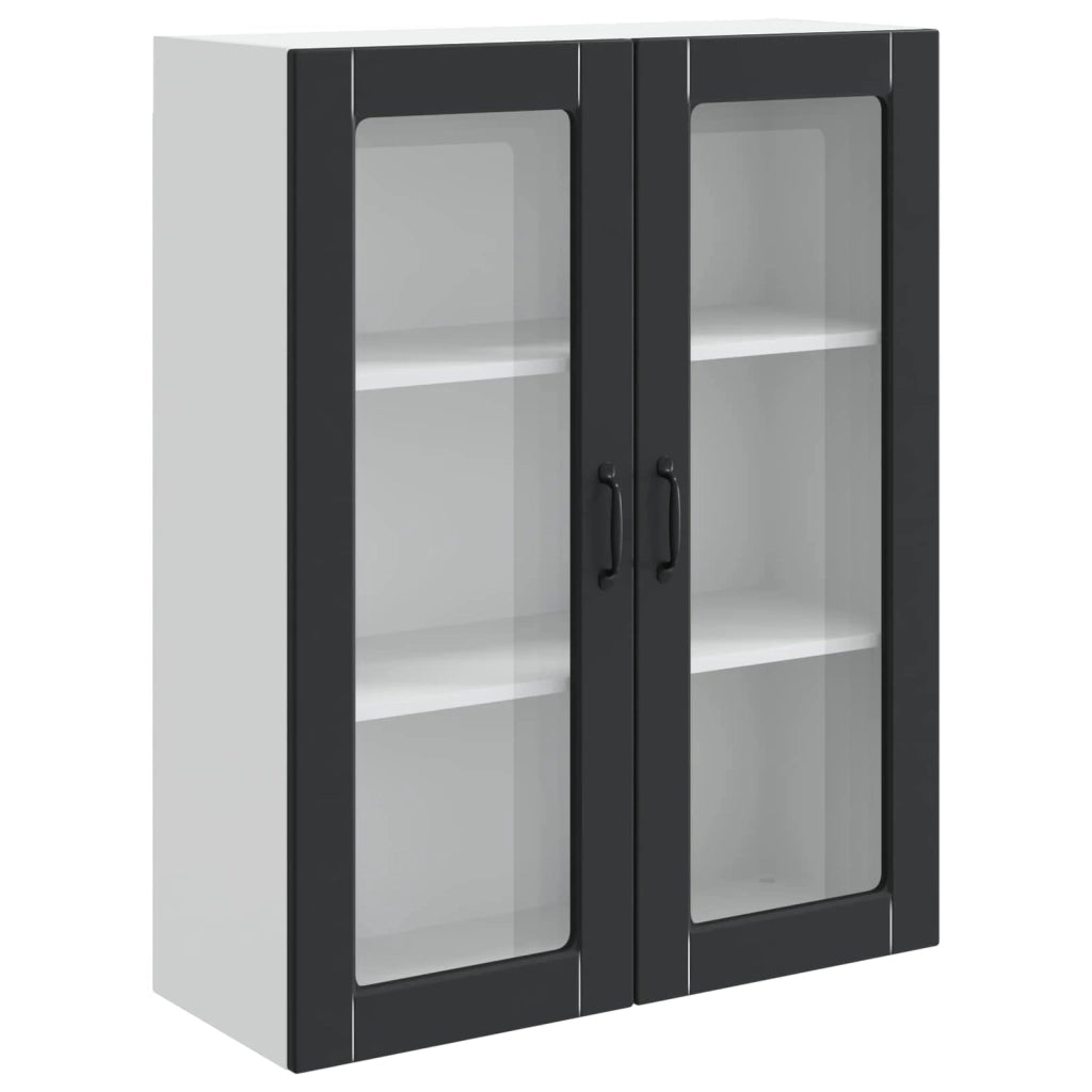 Mobile da cucina-Armadio da cucina Nero 80 x 31 x 100 cm Legno multistrato 833561