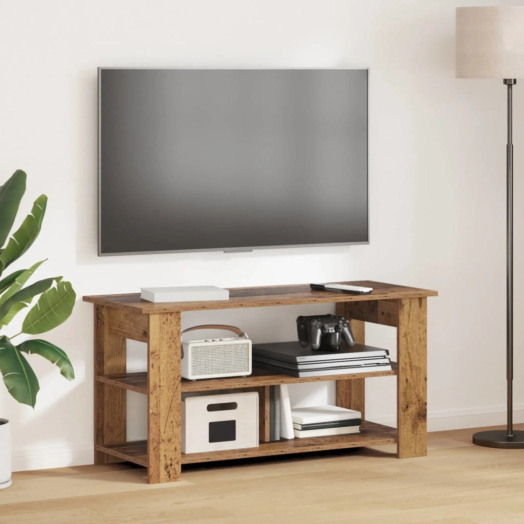 Supporto TV-Credenza per TV-Mobile TV Legno vecchio 100 x 40 x 50 cm
