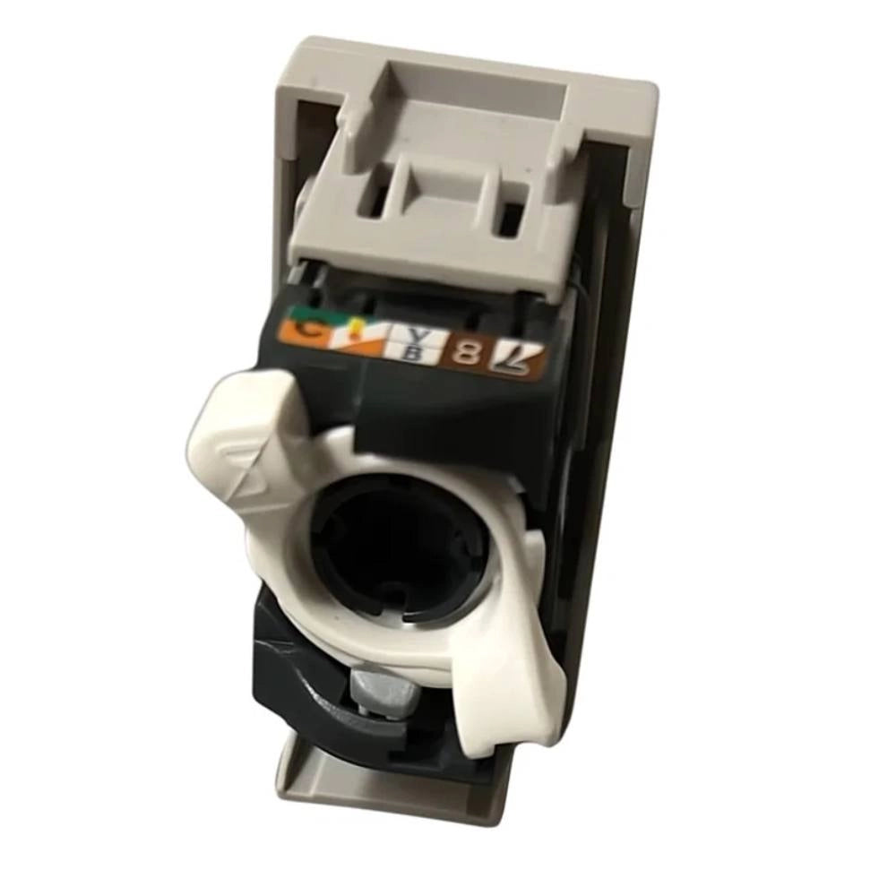 Connettore rj45 bticino jg4279c5e categoria 5e utp toolless idc grigio