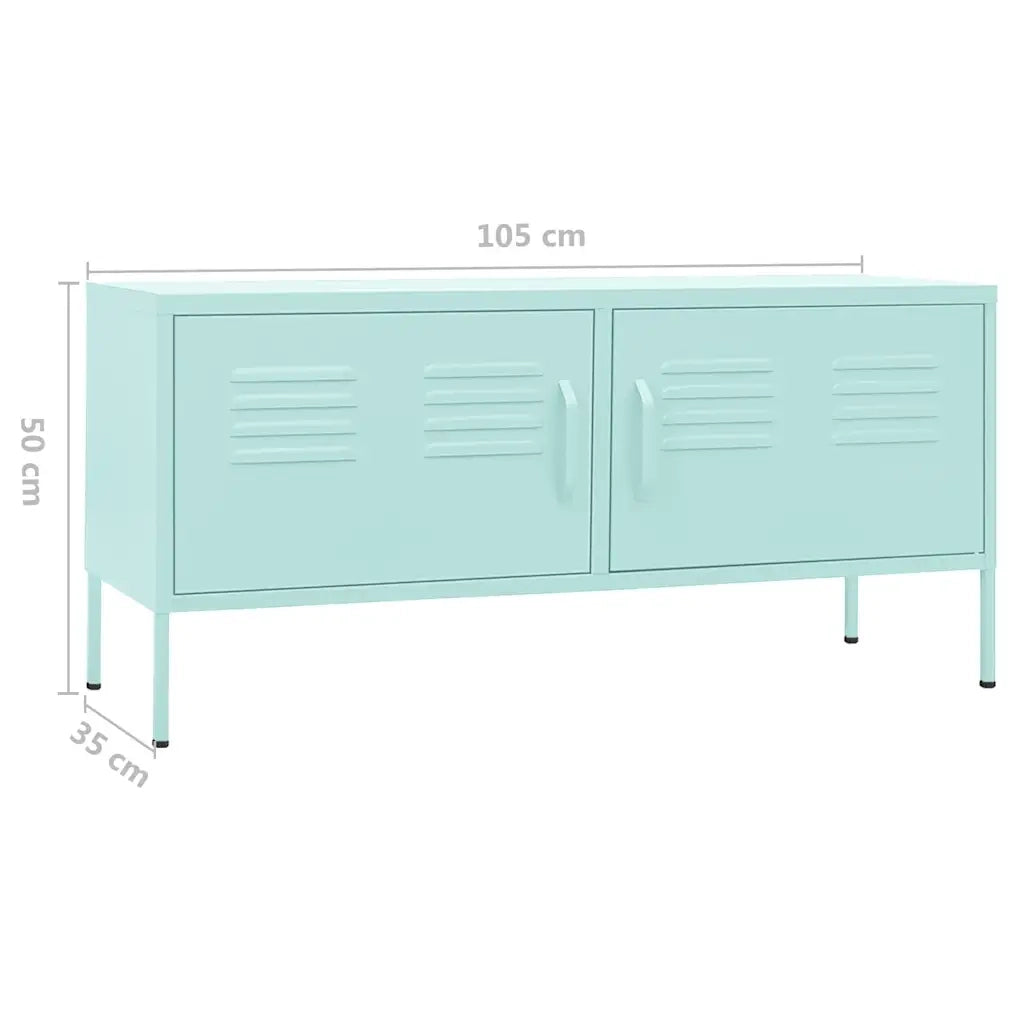 Mobile TV Menta 105x35x50 cm in Acciaio cod mxl 53937