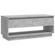 Mobile TV multimediale mensola TV credenza mobile TV sala da pranzo soggiorno camera da letto 102 x 41 x 44 cm legno ingegnerizzato grigio 02_0025616